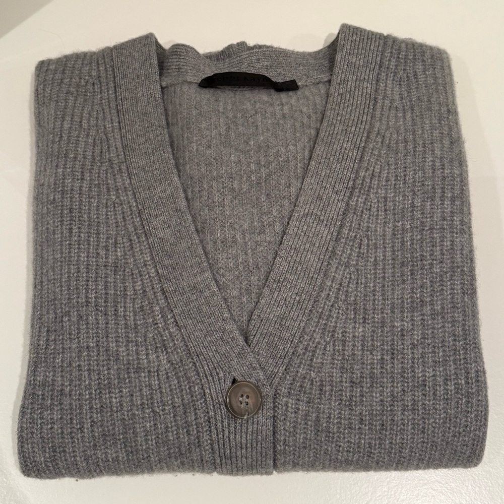 Jenni Kayne cocoon cardigan - heather grey - XS